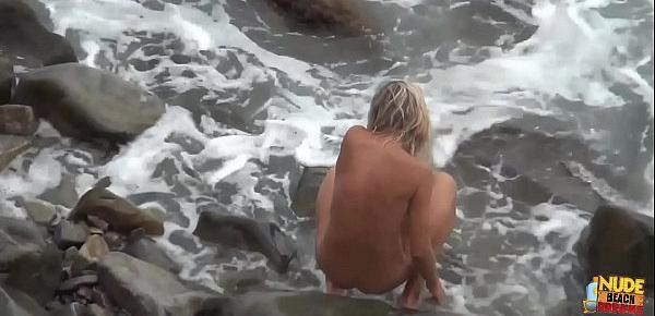  Spy nude beach videos, real outdoor sex!